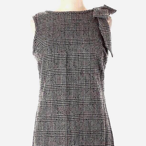 ワンピース Classic Glen Checkered Shirt Off-Shoulder Dress NEW JCrew $118 Gingham Off-The-Shoulder One-Piece Swimsuit