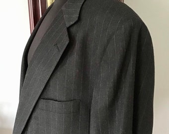 Polo University by Ralph Lauren Wool Pin Stripe Blazer Sport Coat exc.