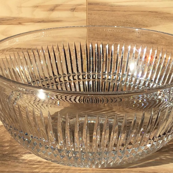 Antique Crystal Bowl Etsy