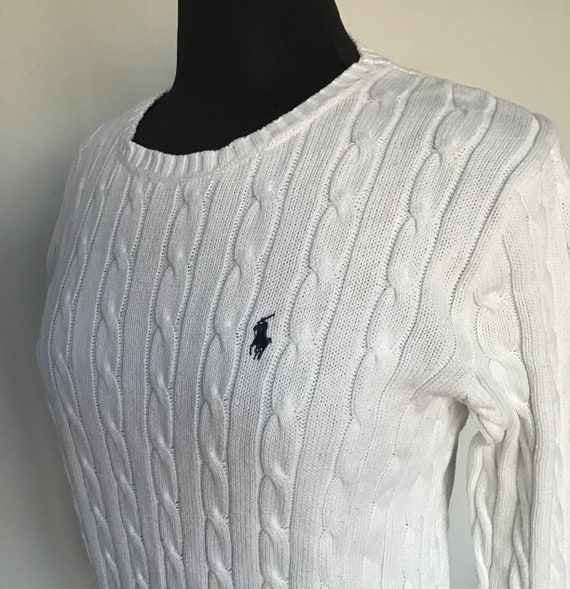 Polo Ralph Lauren Womens Logo Cable 