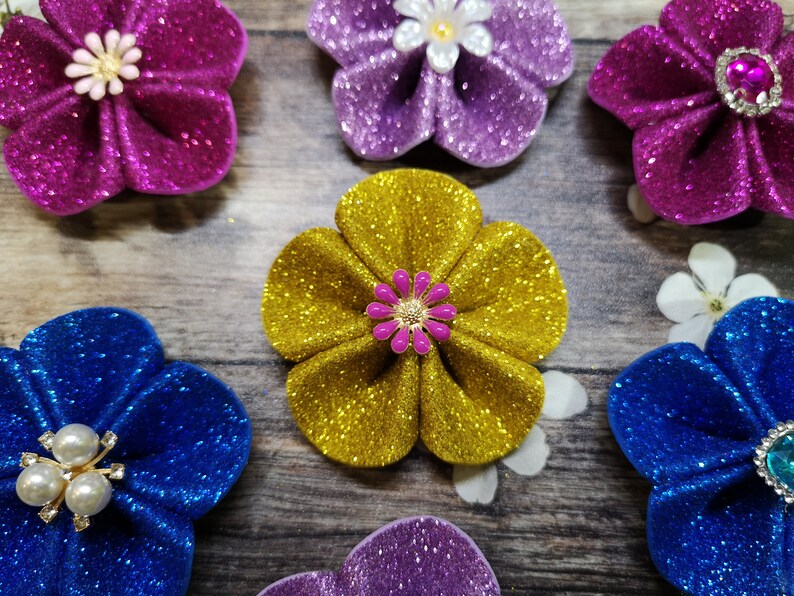 Download SVG Hair flower DIY flower bow flower bow stencil flower ...