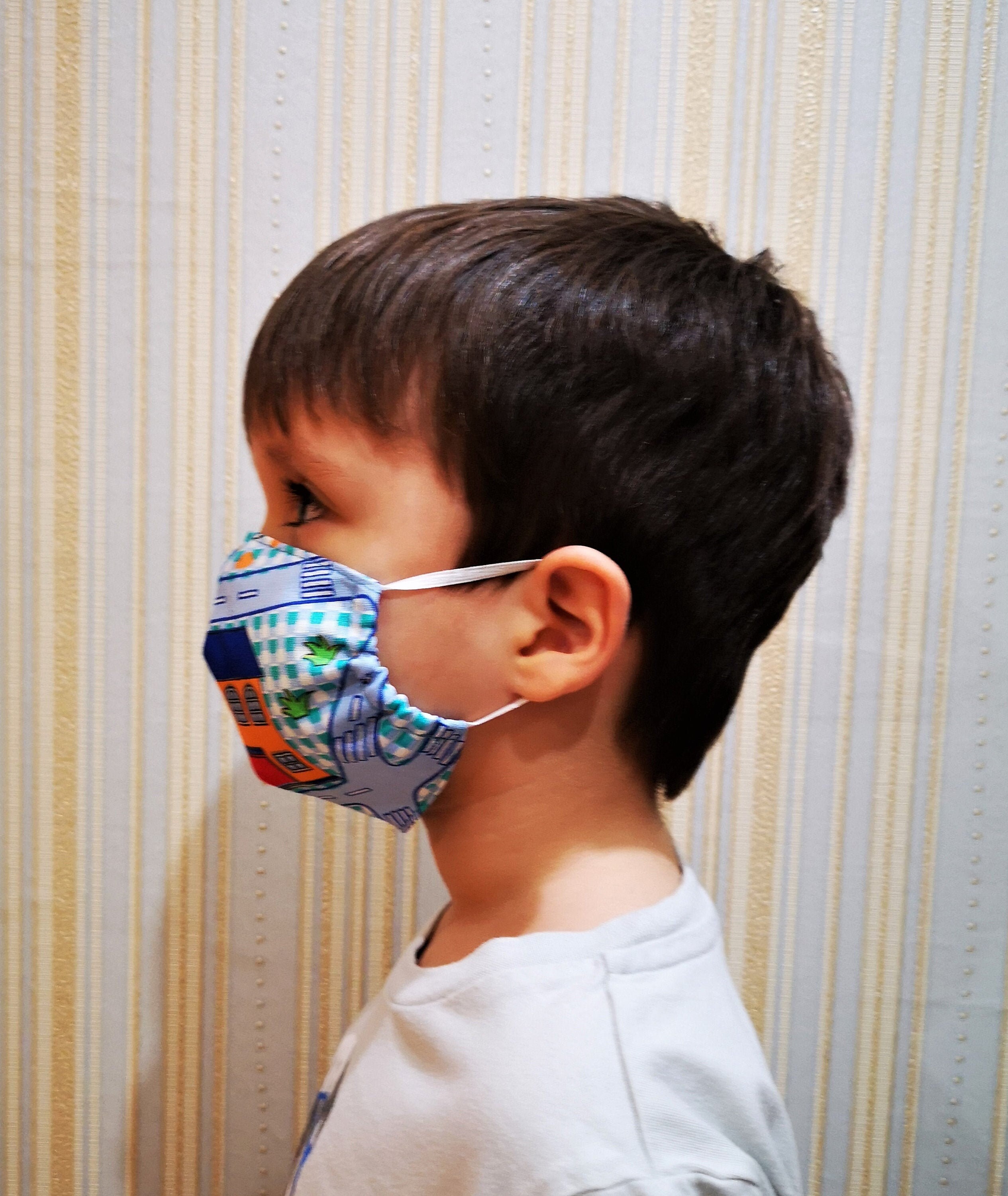Template for baby face mask baby face mask from dust how to | Etsy