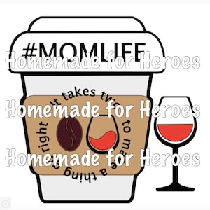 SVG File for Zindee To Go Coffee Cup-MomLife