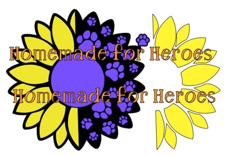 Free Free 105 Sunflower Paw Svg SVG PNG EPS DXF File