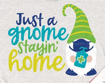 Download Quarantine Gnome Svg Etsy