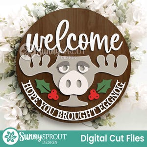 Nog Hog Eggnog Hedgehog Funny Christmas Mug - 12oz Ceramic Novelty Holiday Coffee Cup