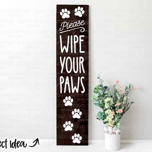 Veeg het bord met veranda schoon; Digitale download | Afdrukbestand, Cricut, silhouetgesneden bestand | Voordeurbordontwerp | Svg png dxf eps