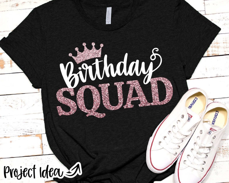 Download Eps Digital Download Cricut Silhouette Cut File Dxf Png Print File Svg Birthday Squad Plate Design Birthday Crown Shirt Jpg Clip Art Art Collectibles Urtesi Com