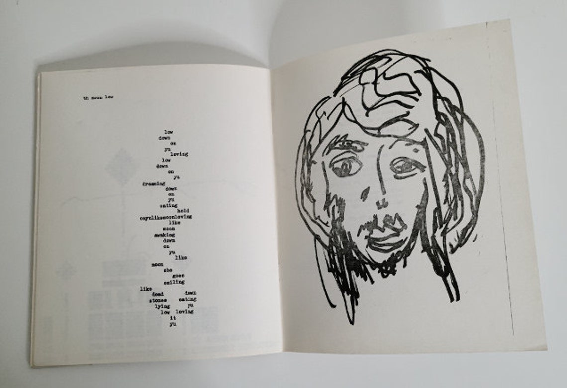 Concrete Poetry Eyes Open by Bertrand Lachance Etsy