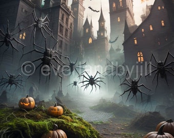 Halloween Season Journal Pages Digital Download Kit 2