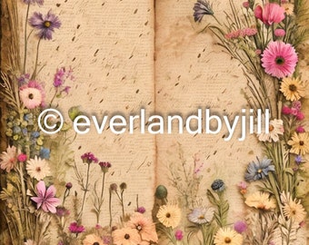 Spring's Awakening Journal Pages Digital Download