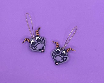 FIGMENT | Journey into Imagination Dragon Polymer Clay Earrings