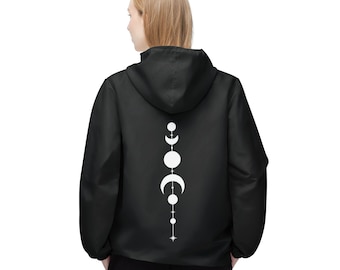 Unisex Celestial Windbreaker Jacket- Size Large