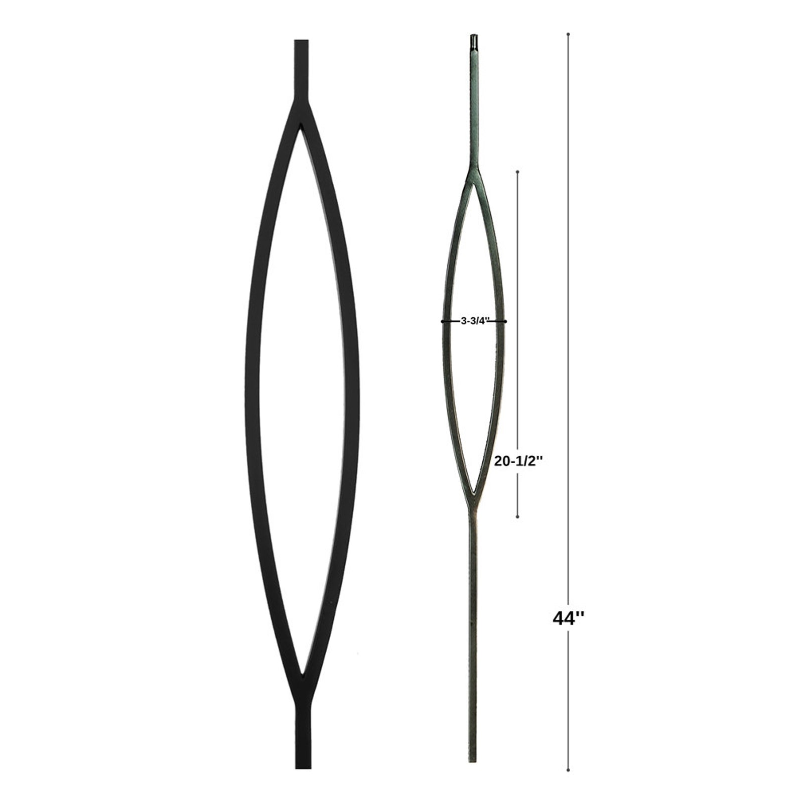 Premium Modern Metal Spindles for Stairs Iron Stair Etsy