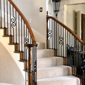Iron Balusters - Iron Spindles - Iron Stair Parts - Parts for stairs - Stair Railing.