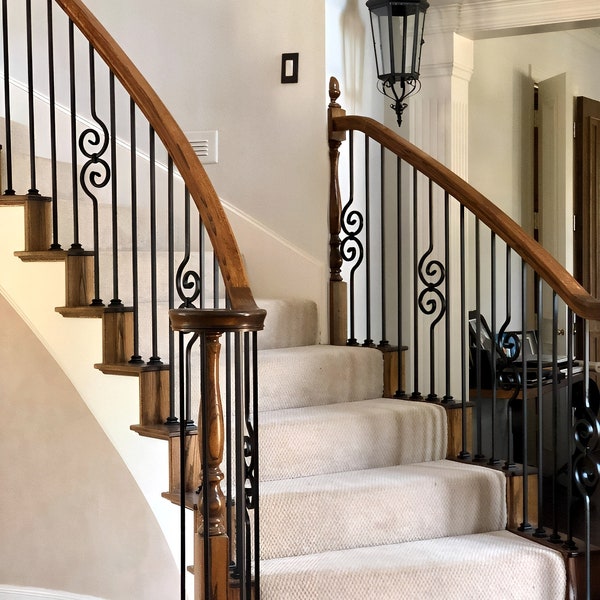 Iron Balusters - Iron Spindles - Iron Stair Parts - Parts for stairs - Stair Railing.