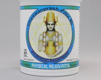 Fysisk föryngring för pitta - örthonung - Chyawanprash - Ayurvediska örter - Kosttillskott