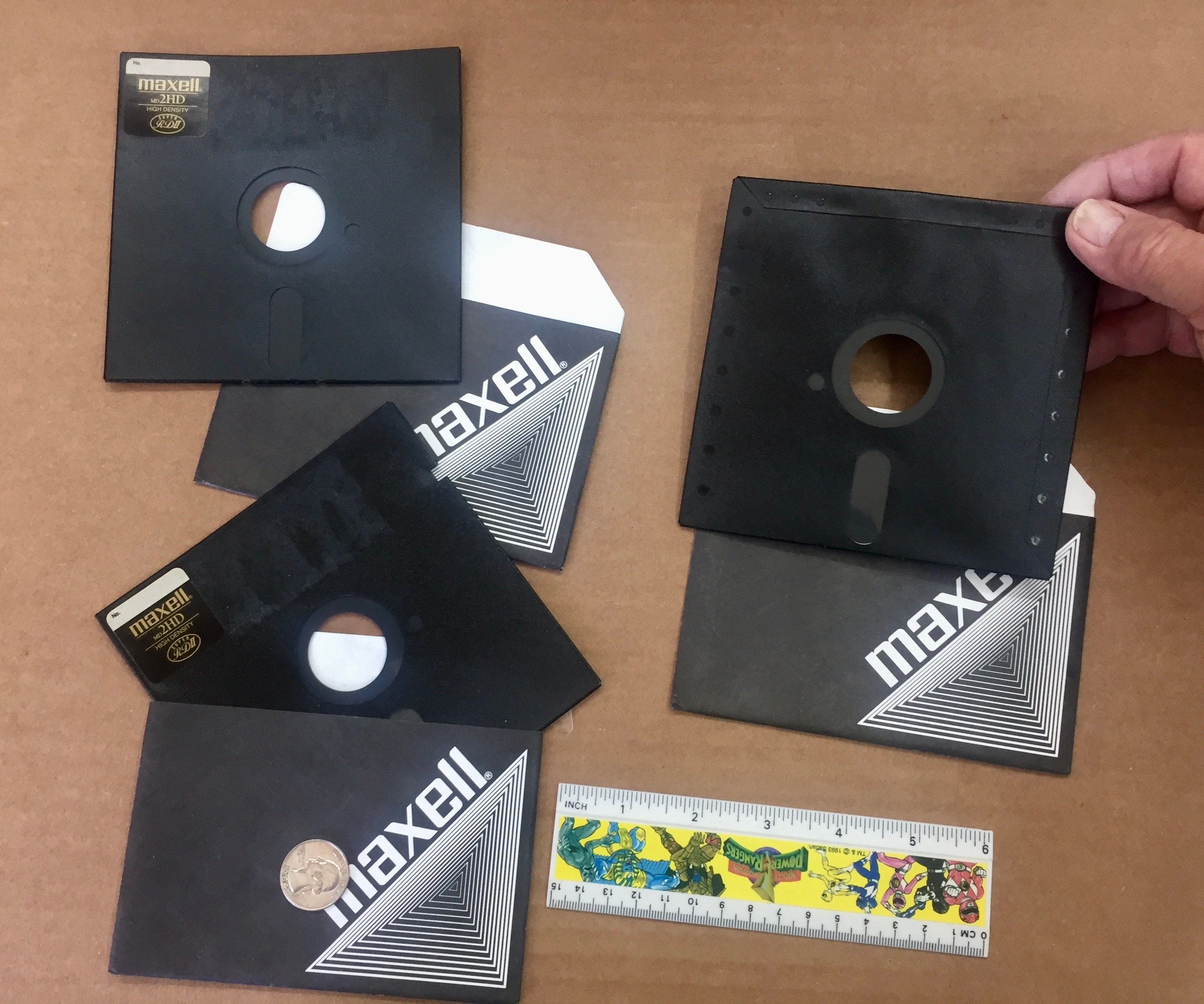 Floppy Disk 5 1 4 Diskette 5 1/4 Floppy Disk Set of Three Old Floppy - Etsy UK