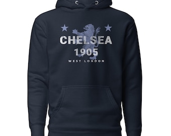 Vintage Chelsea Hoodie: Chelsea Soccer Fan Streetwear