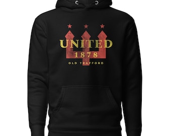Vintage Manchester Hoodie: United Soccer Fan Streetwear