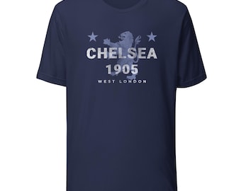 Vintage Chelsea Tee: English Soccer Fan Apparel