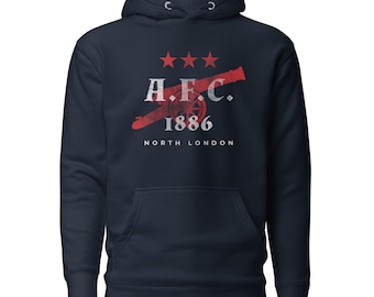 Vintage Gunner Hoodie: Gunner Soccer Fan Streetwear