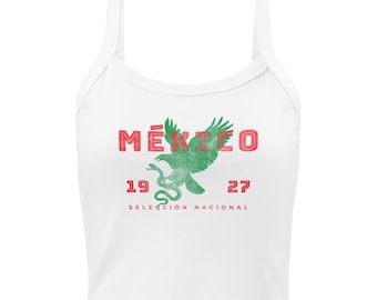 Koszulka damska Vintage Mexico Soccer: odzież dla kibiców meksykańskiej piłki nożnej