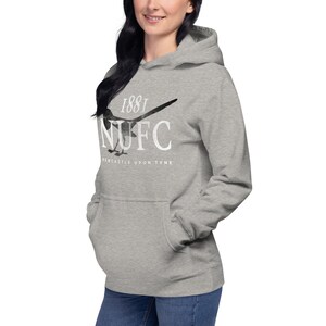Vintage Newcastle Hoodie: Newcastle Soccer Fan Streetwear image 9