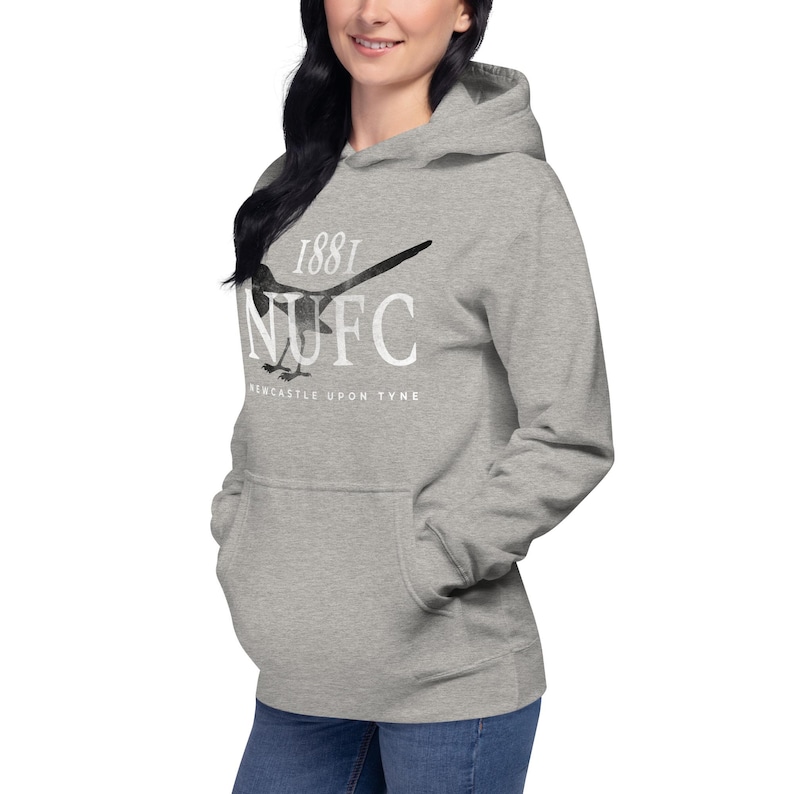 Vintage Newcastle Hoodie: Newcastle Soccer Fan Streetwear image 9