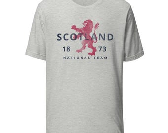 Vintage Skottland T-shirt: Skottlands fotbollsfankläder