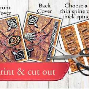 Printable Hocus Pocus Spell Book Cover - Etsy
