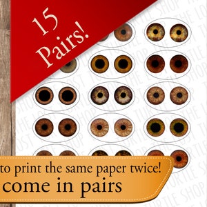 Printable Eyes Realistic Irises, Brown Eyes, Brown Irises, Hazel, Doll ...