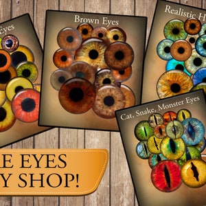 Printable Eyes Realistic Irises, Brown Eyes, Brown Irises, Hazel, Doll ...