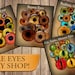 Printable Eyes Realistic Irises, Slit Pupils Animal, Monster, Snake ...
