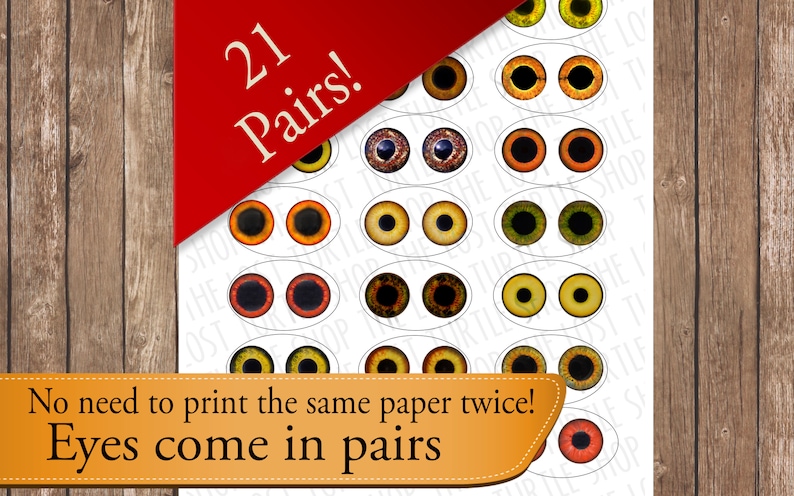 Printable Eyes Realistic Irises Bird Eyes Animal Monster - Etsy