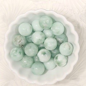 Green Moonstone Guru Beads for Malas, Moonstone Guru Beads, Metaphysical Guru Beads, Guru Bead, Metaphysical Beads, Mala Supplies