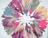 Silk Tassel, Hand-Dyed Silk Tassels, Tassels for Malas, Artisan Tassels, Mala Tassel