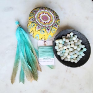 SOOTHING PEACE Mala Kit; Yoga Mala; Meditation Mala Kit; Prayer Beads