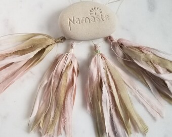 Hand-Dyed Sari Silk Tassel: Artisan Mala Tassel (5.5-6" Long)
