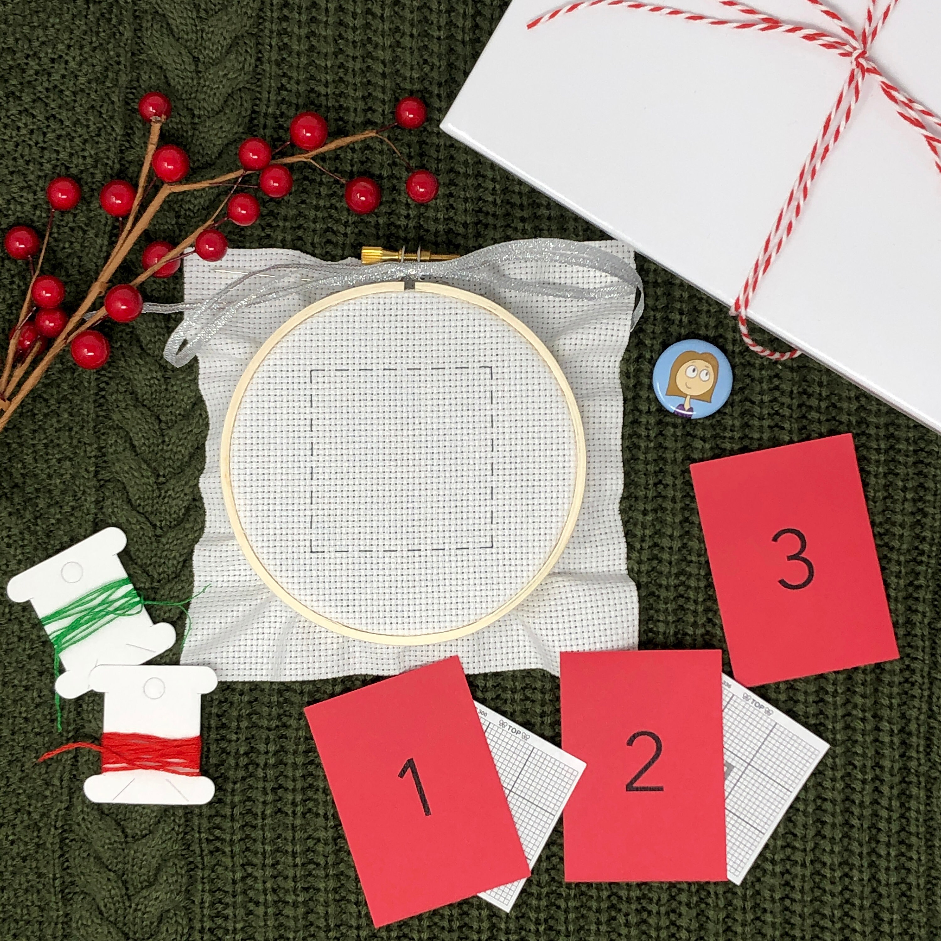 2020 Cross Stitch Advent Calendar Xstitch Xmas Countdown Etsy