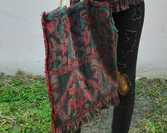 Zero-Waste Tote Bags / Eco-friendly Reusable Canvas Shopping Bags / Sustainable Holiday Gift /  Gift for friend /Light Academia Aesthetic