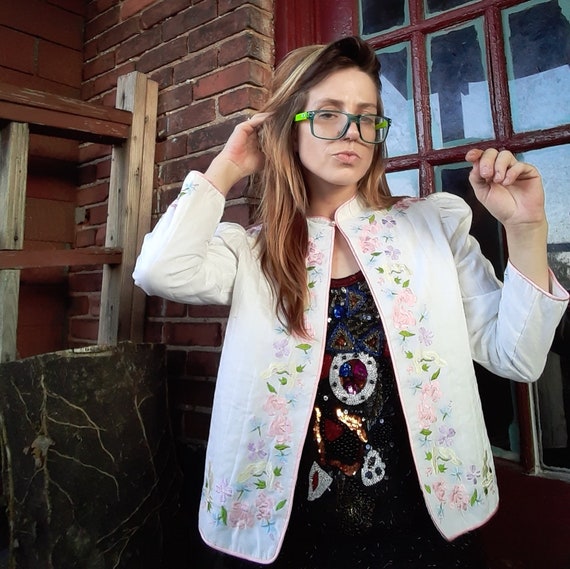 1980's quilted Natori for Nieman Marcus jacket