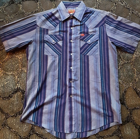1970's Ely Plains Western shirt