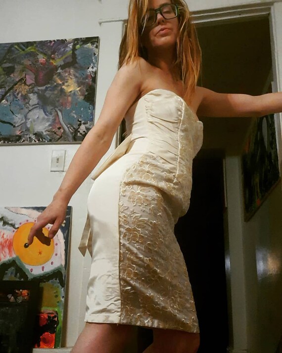 Glam 1980's Gunne Sax evening gown, wedding ~ prom