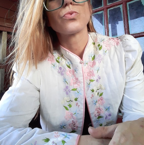 1980's quilted Natori for Nieman Marcus jacket