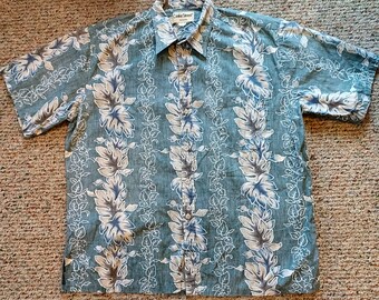 Men's 1990's inside-out Hawaiian shirt