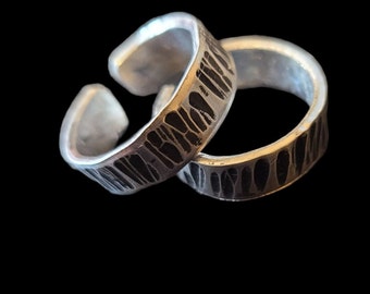 Adjustable Aluminum Rings - Made in USA - Great for 10th Anniversary