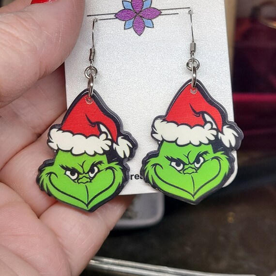 The grinch shop earrings