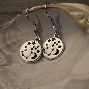 Constellation Earrings- Great Gift for Gemini Zodiac Sign