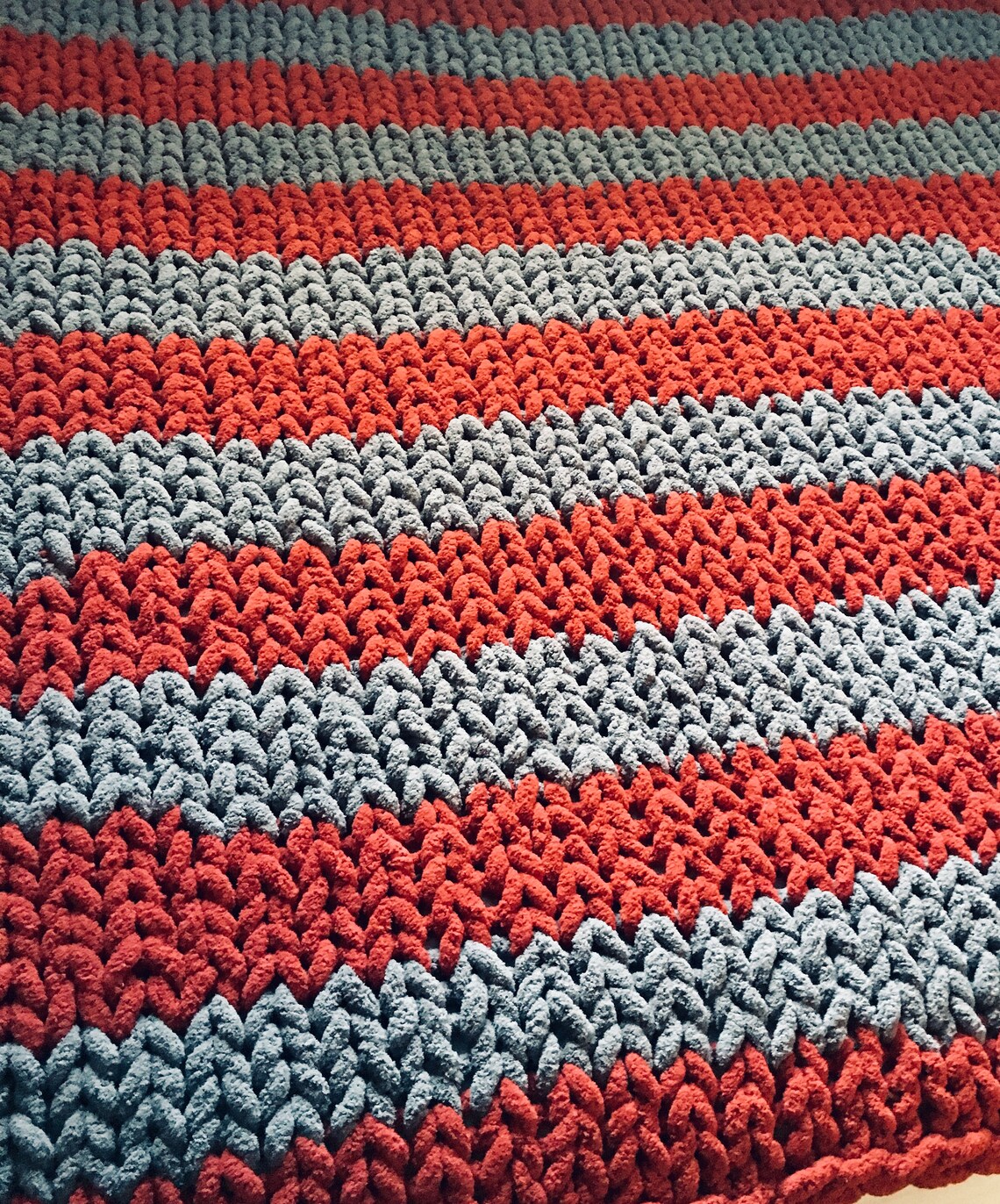 Custom Handmade Chunky Chenille Throws and Blankets Etsy